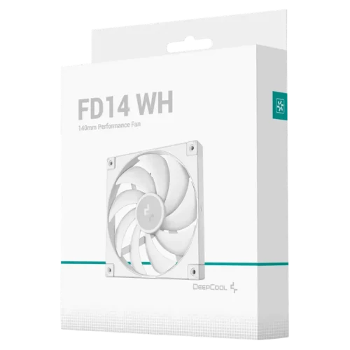 Ventilator PC Deepcool FD14, 140 mm, Alb