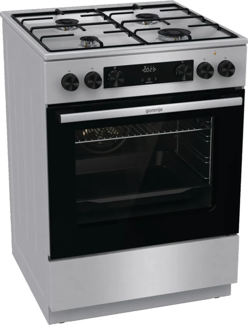 Газовая плита Gorenje GKS6C70XJ, Нерж. Сталь 2