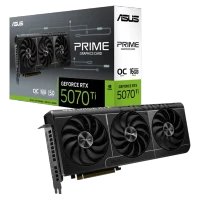 Placă video ASUS Prime GeForce RTX 5070 Ti OC, Black