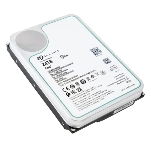 Жесткий диск Seagate Exos ST24000NM000C-FR, 24 TБ, White
