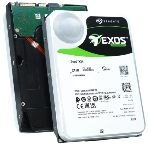 Жесткий диск Seagate Exos ST24000NM000C-FR, 24 TБ, White