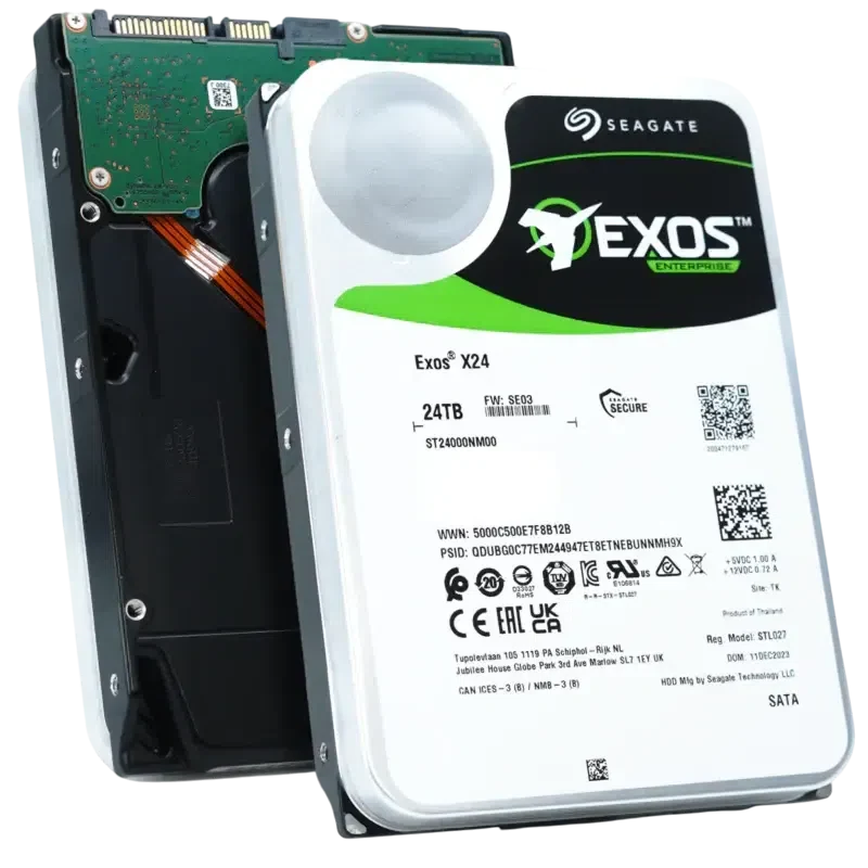 Жесткий диск Seagate Exos ST24000NM000C-FR, 24 TБ, White 3