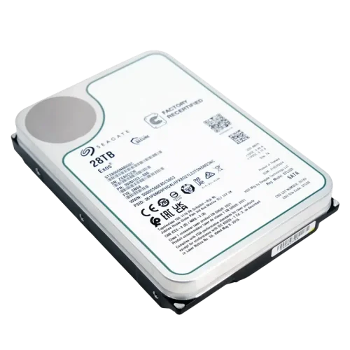 Жесткий диск Seagate Exos ST28000NM000C-FR, 28 TБ, Black