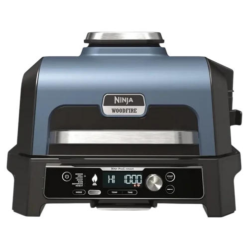 Электрический Гриль Ninja Woodfire Pro Connect XL, Синий/Черный
