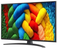 Телевизор LG 43NANO81A6A, Black 43" 2