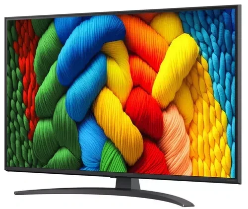Телевизор LG 43NANO81A6A, Black 43" 2