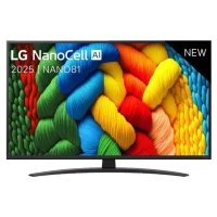 Телевизор LG 43NANO81A6A, Black 43"