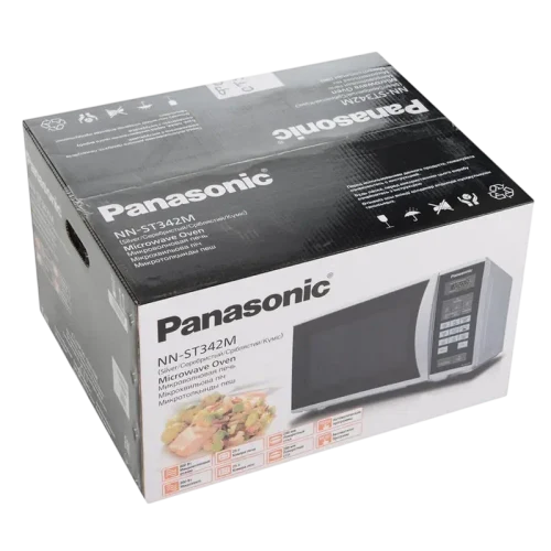 Cuptor cu microunde Panasonic NN-ST342MZUE, Argintiu