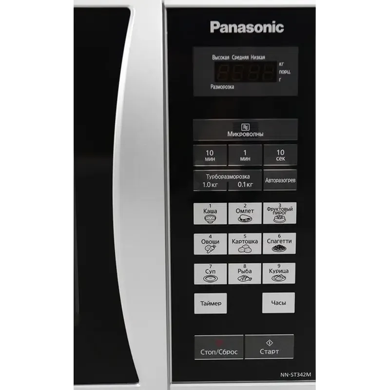 Микроволновая печь Panasonic NN-ST342MZUE, Серебристый 5