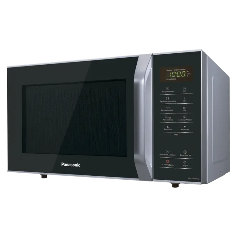 Микроволновая печь Panasonic NN-ST34HMZUE, Серебристый 3