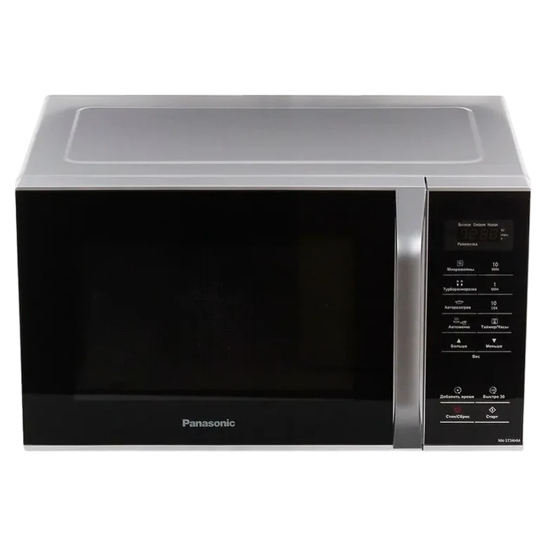 Микроволновая печь Panasonic NN-ST34HMZUE, Серебристый 2