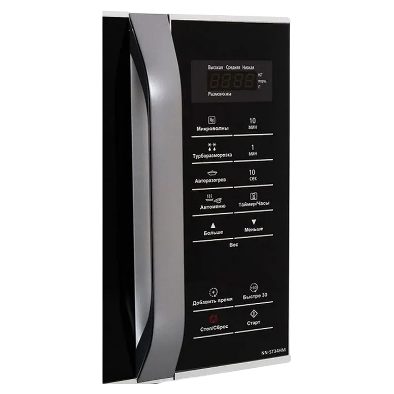 Микроволновая печь Panasonic NN-ST34HMZUE, Серебристый 7