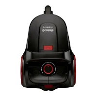 Пылесос Gorenje VCE01SFABKR, Чёрный 4