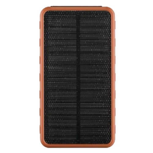 Портативное зарядное устройство Cellularline, 10000mAh, Solar 20W, Orange