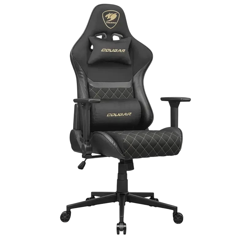 Scaun Gaming Cougar Armor One V2 Gold F, Black 2