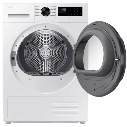 Uscător de rufe Samsung DV90DG52A0AELE, 9kg, Alb