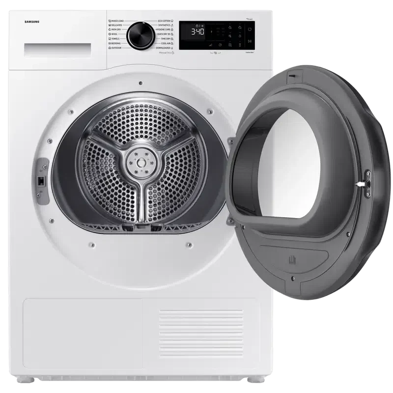 Uscător de rufe Samsung DV90DG52A0AELE, 9kg, Alb 4