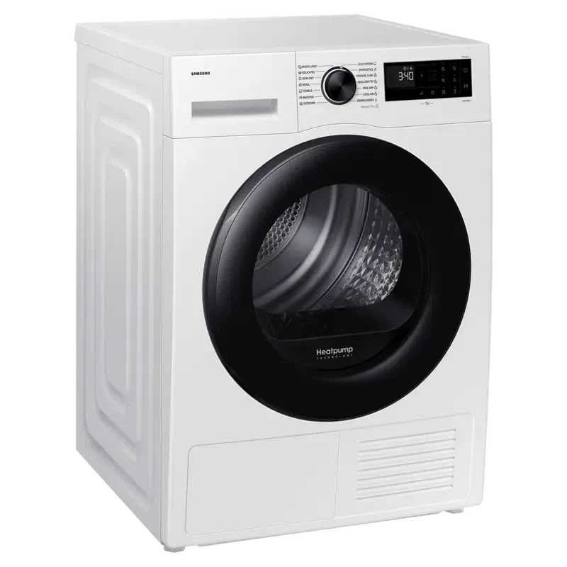 Uscător de rufe Samsung DV90DG52A0AELE, 9kg, Alb 2