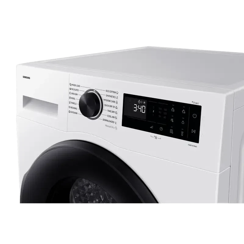 Uscător de rufe Samsung DV90DG52A0AELE, 9kg, Alb 6