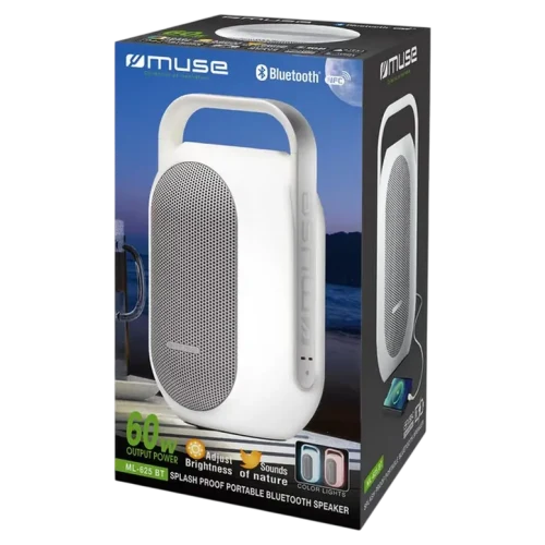 Портативная колонка MUSE ML-625 BT, Белый
