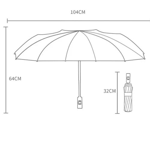Зонт Xiaomi Sunshade UV Protection 24 Bone Tibetan Blue
