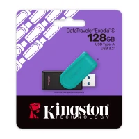 Флеш-накопитель Kingston DataTraveler Exodia S, 128ГБ, Turquoise 3