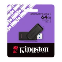 Флеш-накопитель USB DataTraveler Exodia S, 64 ГБ, Black 3