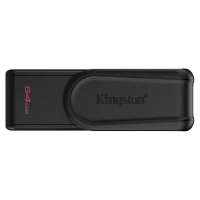 Флеш-накопитель USB DataTraveler Exodia S, 64 ГБ, Black