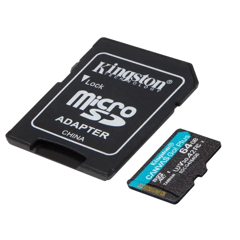Карта памяти Kingston Canvas Go! Plus, 64Гб 2