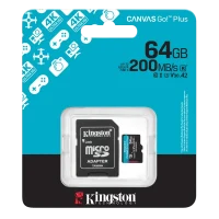 Карта памяти Kingston Canvas Go! Plus, 64Гб 5