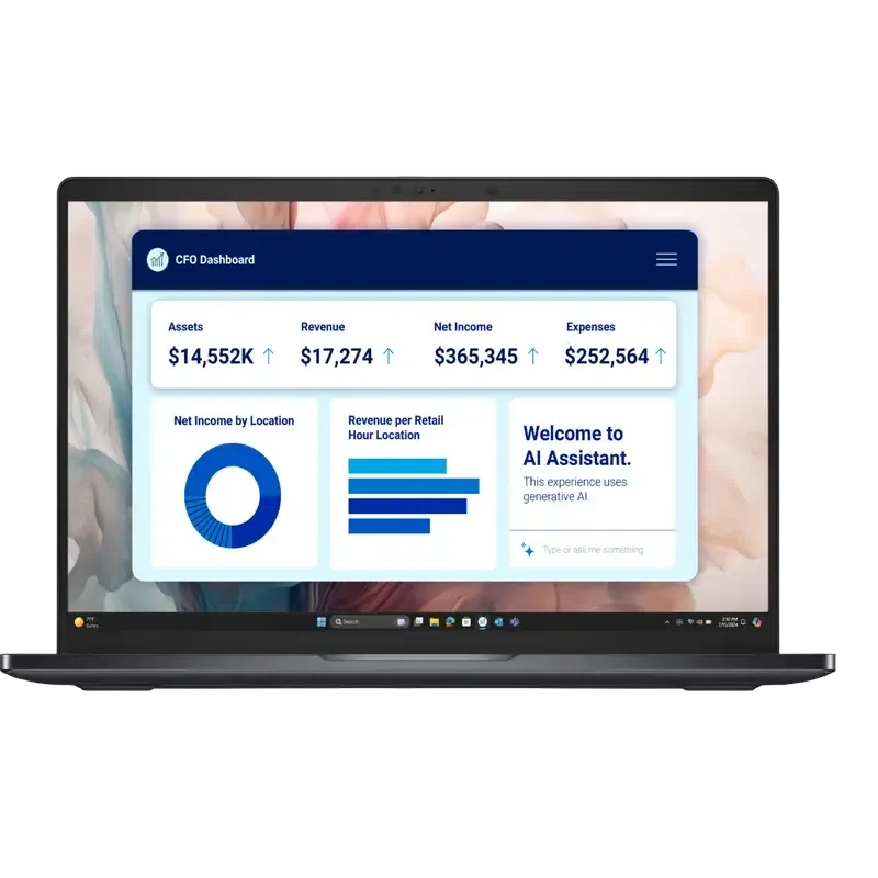 Ноутбук для бизнеса DELL Pro 14 Premium PA14250, Magnesium, 14" 2