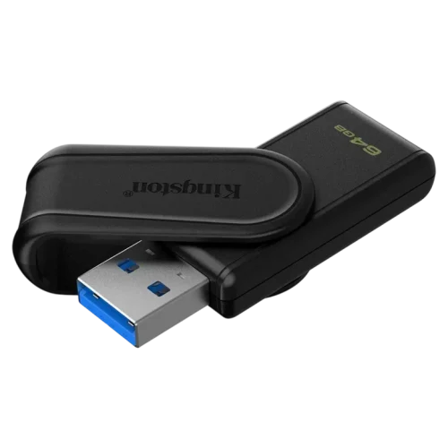 Флеш-накопитель Kingston DataTraveler Exodia S, 64Гб, Черный