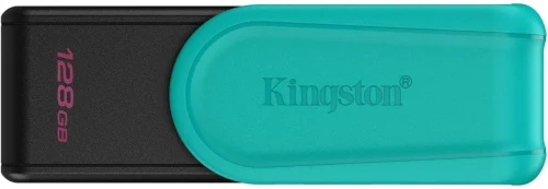 Флеш-накопитель Kingston DataTraveler Exodia S, 128Гб, Черный/Зеленый