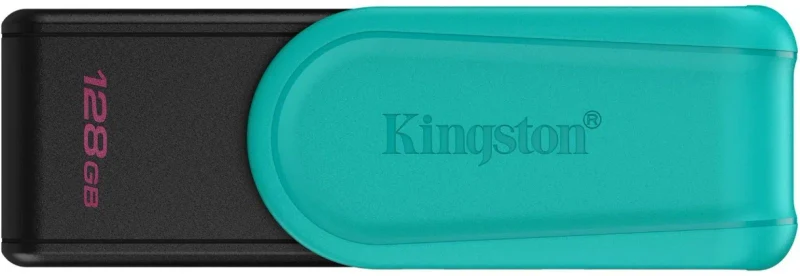 Флеш-накопитель Kingston DataTraveler Exodia S, 128Гб, Черный/Зеленый 2