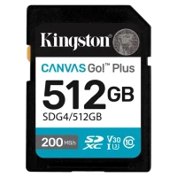 Card de Memorie Kingston Canvas Go! Plus, 512GB