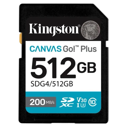 Card de Memorie Kingston Canvas Go! Plus, 512GB