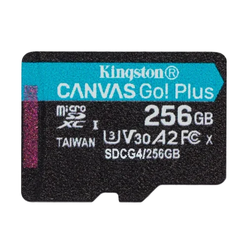 Card de Memorie Kingston Canvas Go! Plus, 256GB