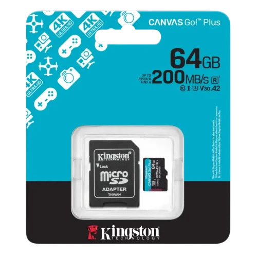 Card de Memorie Kingston Canvas Go! Plus, 256GB