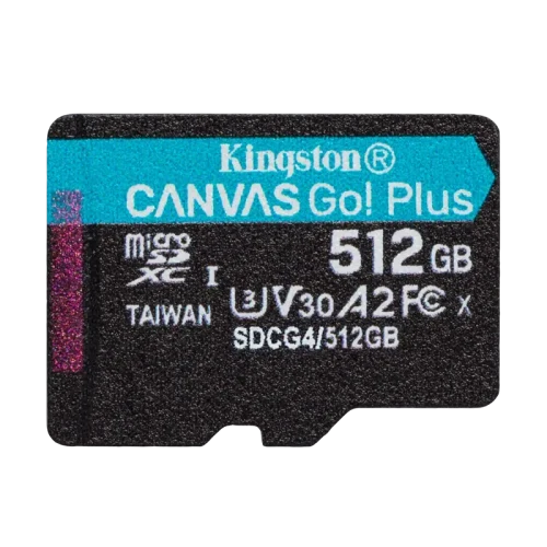 Card de Memorie Kingston Canvas Go! Plus, 512GB