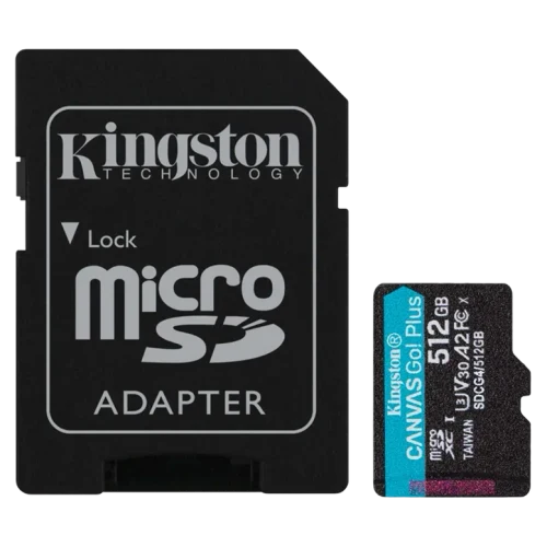Card de Memorie Kingston Canvas Go! Plus, 512GB