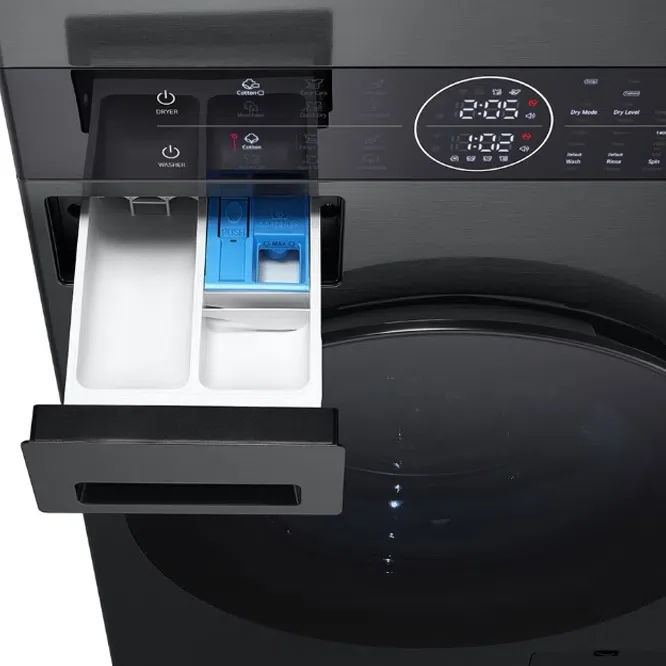 Стиральная машина с сушкой LG WT1210BBF, Черный 11