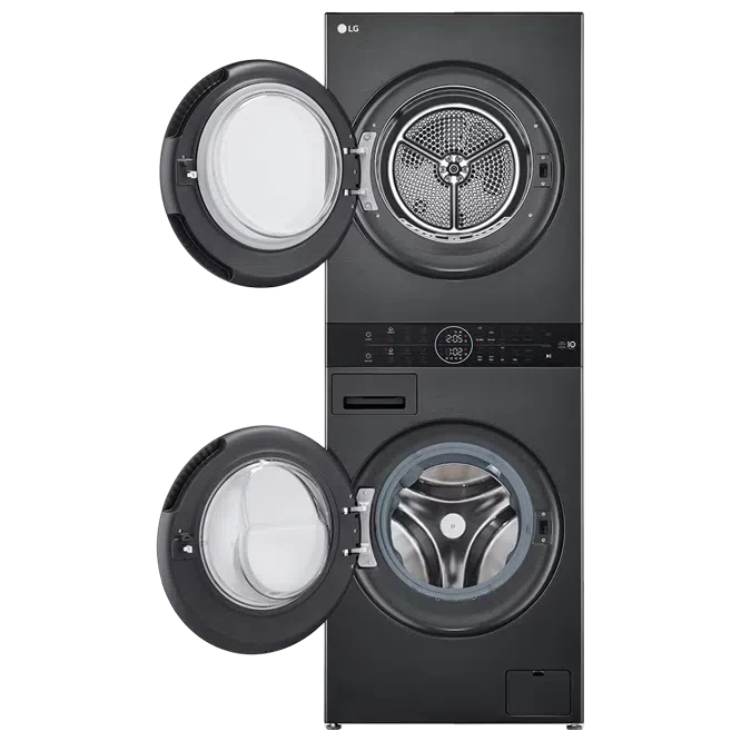 Стиральная машина с сушкой LG WT1210BBF, Черный 6
