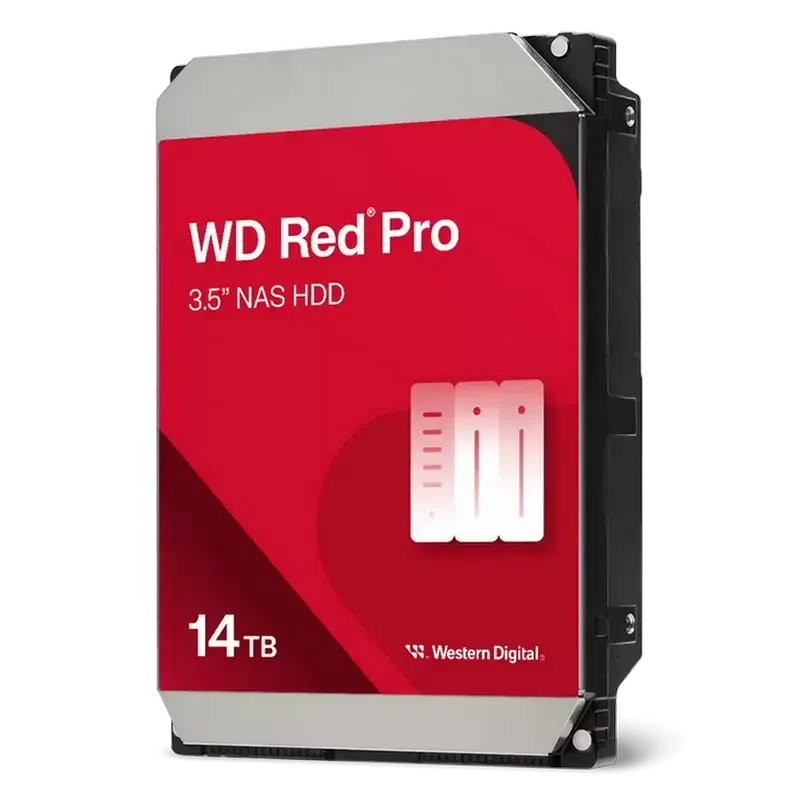 Unitate HDD Western Digital WD Red Pro WD142KFGX, 14 TБ, Red 2