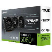 Placă video ASUS Prime GeForce RTX 5060 Ti OC, 8 GB, Black 10