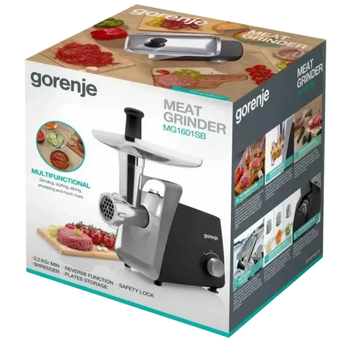 Мясорубка Gorenje MG1601SB, Black
