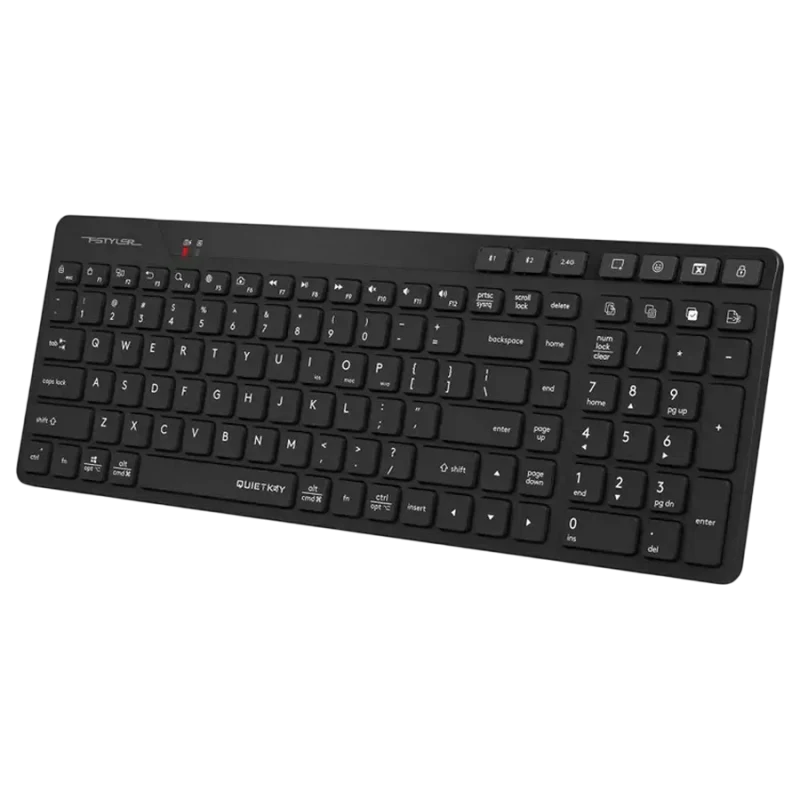 Tastatură A4Tech FBK27C AS, Fără fir, Negru 4