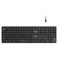 Tastatură A4Tech FBX55C, Fără fir, Gri