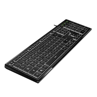 Клавиатура Genius SlimStar 820, Проводное, Чёрный 2