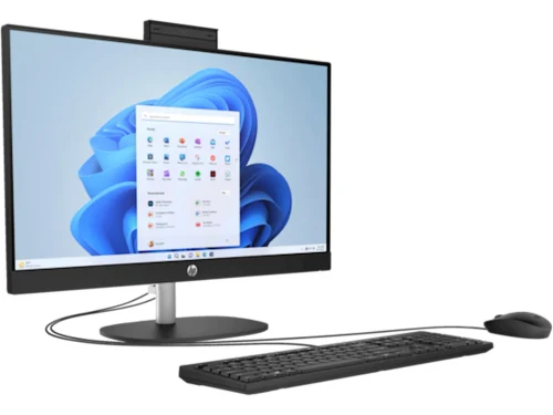 Computer All-in-One HP 27-cr1007ci, Core Ultra 5 125U, 16/512GB, Black
