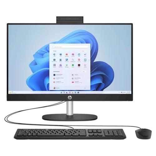 Computer All-in-One HP 27-cr1007ci, Core Ultra 5 125U, 16/512GB, Black